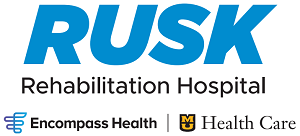 Rusk Rehabilitation Hospital Encompass Health Missouri University Healthcare Logo